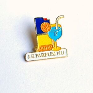 Vintage French Perfume Pin